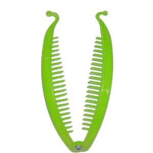  Lime Six Inch Banana Clip