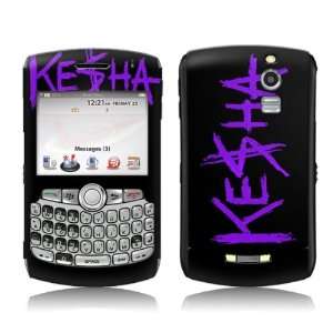   BlackBerry Curve  8330  Ke$ha  Purple Skin Cell Phones & Accessories
