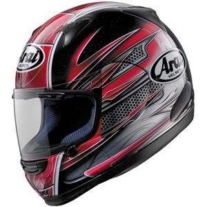  Arai Profile Trident Helmet   X Large/Red/Black/Silver 