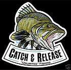 Catch & Release Wild Steelhead Decal Fishing Sticker  