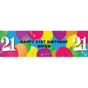   21   Personalized Banner Standard 18 x 61