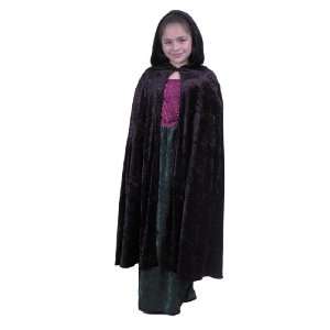  Child Crushed Panne Hooded Cape Toys & Games