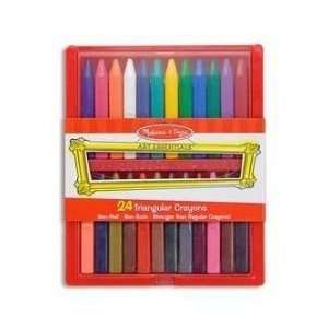  Melissa & Doug Triangular Crayon Set (24 pc) Toys & Games
