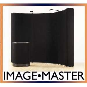  Image Master Deluxe 10 Curved Floor Pop Up Display Trade 
