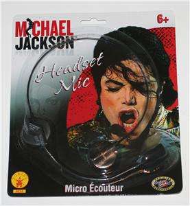 MICHAEL JACKSON King of Pop HEADSET MIC Microphone PROP New Sealed