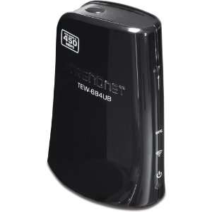  TRENDnet 450 Mbps Dual Band Wireless N USB Adapter TEW 