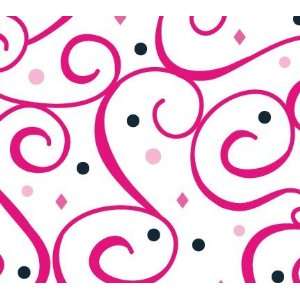  Caden Lane Luxe Dark Pink Swirl Changing Pad Cover Baby