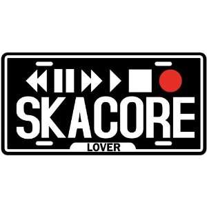 New  Play Skacore  License Plate Music