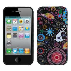  Rainbow Amoeba Candy Skin Cover For APPLE iPhone 4S/4/4G Cell 