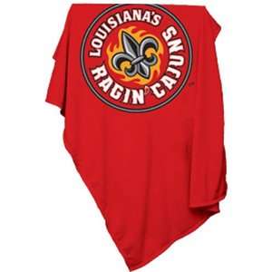  Louisiana Lafayette Ragin Cajuns NCAA Sweatshirt Blanket 