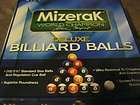 MIZERAK WORLD CHAMPION DELUXE BILLIARD BALLS POOL P0512