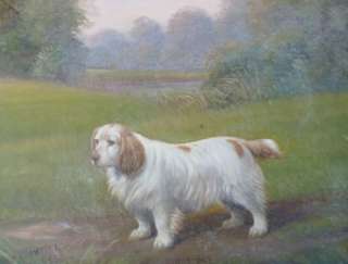 HENRY CROWTHER (fl 1875 1933) STUNNING LARGE DOG PORTRAIT CHRISTIES 