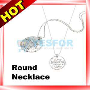 Beautiful Girls Fashion Korean Style Round Tag LOVE Letter Necklace 