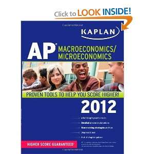  Kaplan AP Macroeconomics/Microeconomics 2012 [Paperback 