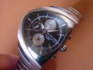 Seiko Chronograph Mens Wrist Watch  Triangle . 7T62 0GH0  