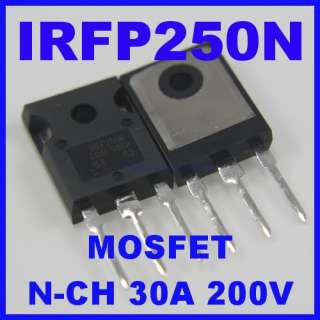 10 x IRFP250 IRFP250N MOSFET N Channel 30A 200V  