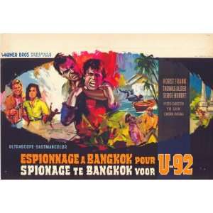  Thirteen Days to Die (1965) 27 x 40 Movie Poster Belgian 