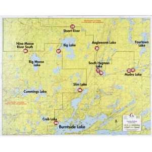  Fisher BWCA/Quetico Canoe Map Number 9