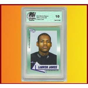   James 2002 Rookie Review High School Card #6 Adidas