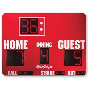  MacGregor Baseball Scoreboard 8X6   Practice Equipment 