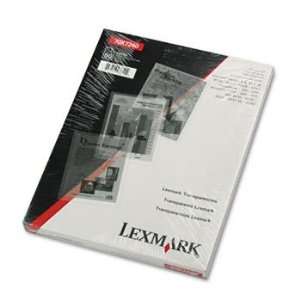  LexmarkTM Laser Printer Transparency Film TRANSPARENCY 