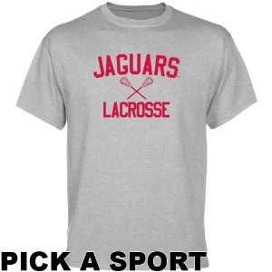   Alabama Jaguars Ash Custom Sport Icon T shirt  
