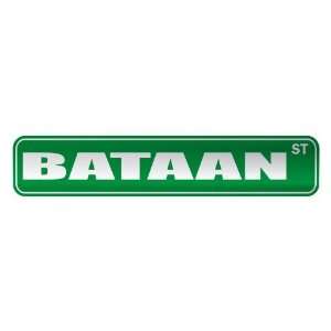   BATAAN ST  STREET SIGN CITY PHILIPPINES