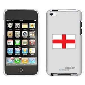 England Flag on iPod Touch 4 Gumdrop Air Shell Case 