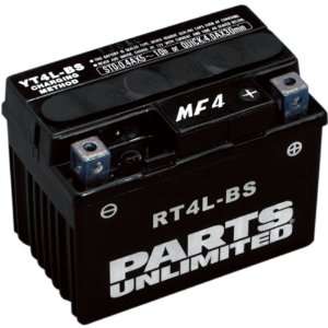  PARTS UNLIMITED BATTERIES BATTERY YTX14AHBS .798LTR 