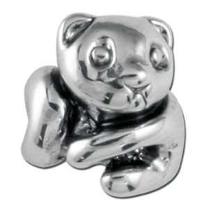 Bauble LuLu 3d Cute Koala European/Memory Charm Silver Tone Rhodium 