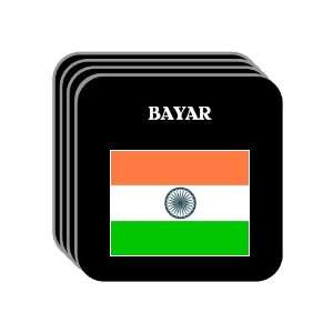  India   BAYAR Set of 4 Mini Mousepad Coasters 