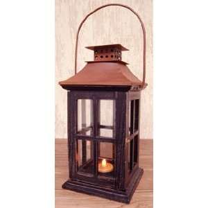  Black Gazebo Tealight Lamp