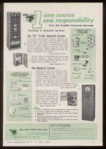 1961 Eagle Signal traffic stop light equipment trade ad  