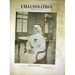  Marcelle Semmer Nurse Portrait France French Print 1917 