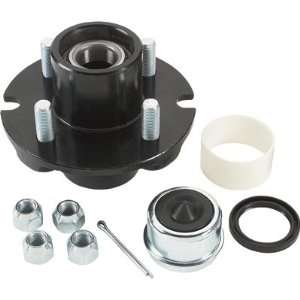  Ultra Tow Ultra Pack Trailer Hub   4 on 4in. 1350 lb 