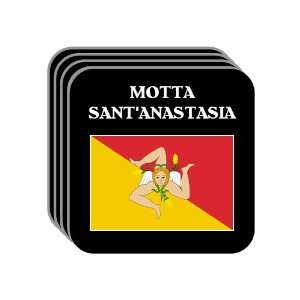 Italy Region, Sicily (Sicilia)   MOTTA SANTANASTASIA Set of 4 Mini 