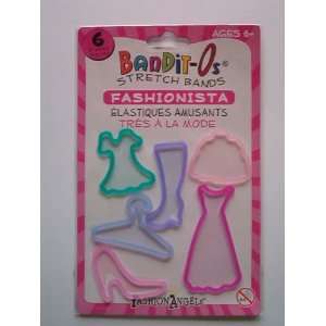   Angles Bandit Os Stretch Bands, Fashionista, Pack of 6 Bands Beauty