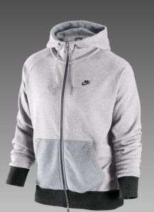 Nike Sportswear AW77 Full Zip Grey/Blk 340864 051 Mens  