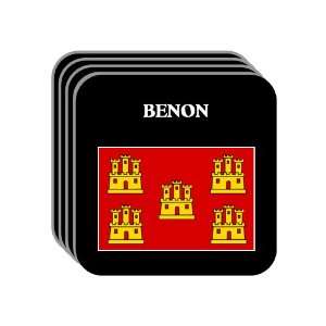 Poitou Charentes   BENON Set of 4 Mini Mousepad Coasters 