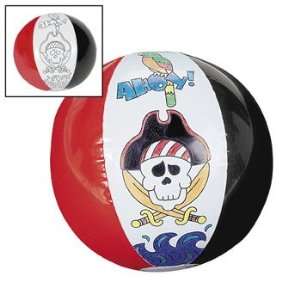  Color Your Own Pirate Beach Balls   Craft Kits & Projects & Color 