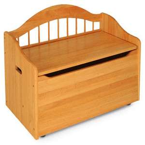 Kidkraft Kids Limited Edition Wood Toy Box Bench Honey  