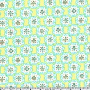  45 Wide Sun Drop Blossoms Yellow Fabric By The Yard 