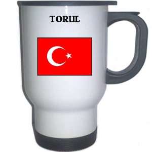  Turkey   TORUL White Stainless Steel Mug Everything 