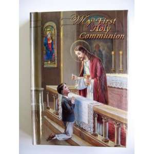   Holy Communion Missal for Boys with Gilded Pages 