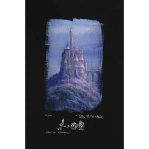  Beauty And The Beast Castle Deluxe   Disney Fine Art 