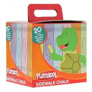  Playskool 20 Count Sidewalk Chalk Toys & Games
