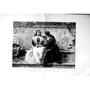  1886 Savonarola Ladies God Mammon Fine Art Topham