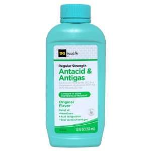 com DG Health Antacid and Anti Gas Liquid   Original   12 oz Health 
