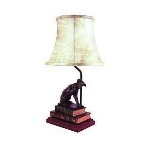  Terrier and Bee on Books Lamp