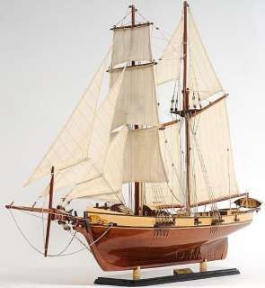 Harvey 1847 Baltimore Clipper Wood Model Tall Ship 35 Sailboat Boat 